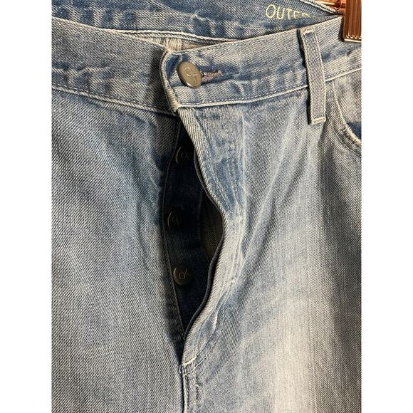 Outerknown Women's SEA Light Wash Generation Slim Selvedge 5 Pocket Jeans SZ 31 - Picture 8 of 11